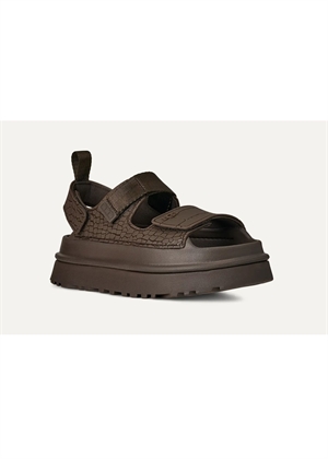 W Goldenglow embossed sandal Dense Smoke UGG 